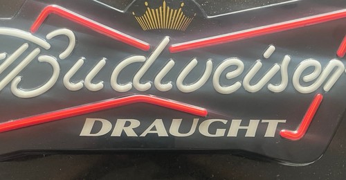 Vintage budweiser leuchtendes - vintage,