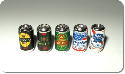 Miniatur bierdose dose bier - dose,