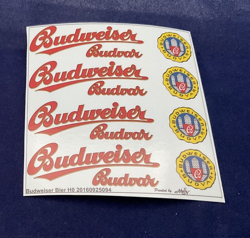Budweiser bier decals 87 - budweiser,