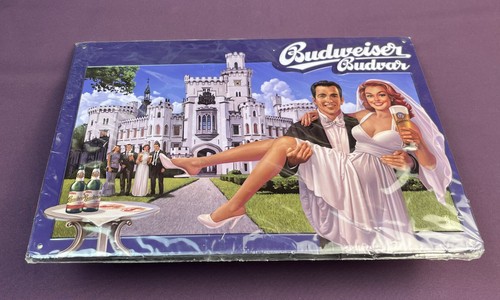 Werbeschild budweiser die - budweiser,