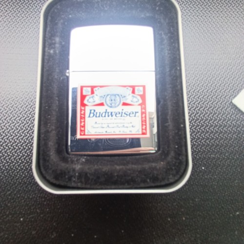 Zippo feuerzeug budweiser - feuerzeug,
