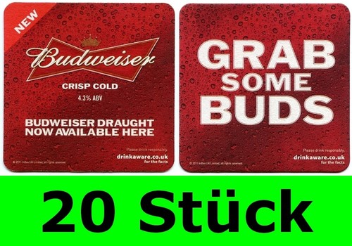 Stück bierdeckel budweiser - stück,