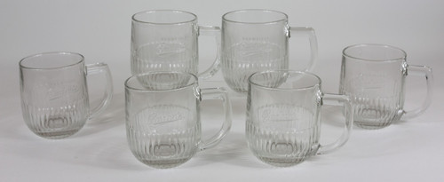 Budweiser bier glas - 6x,