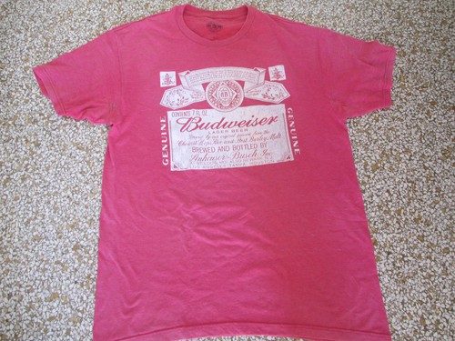Shirt budweiser amerika l - t-shirt,