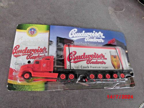 Miniatur werbetruck budweiser - miniatur,