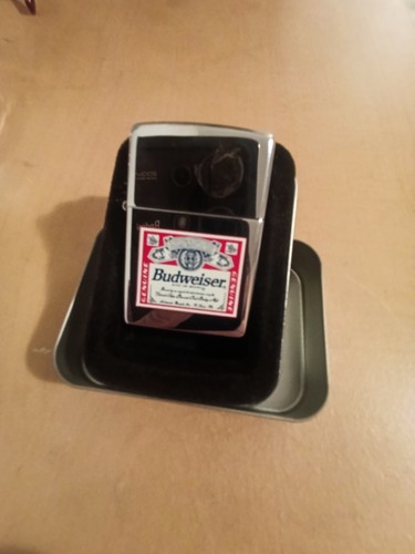 Zippo feuerzeug budweiser - zippo,