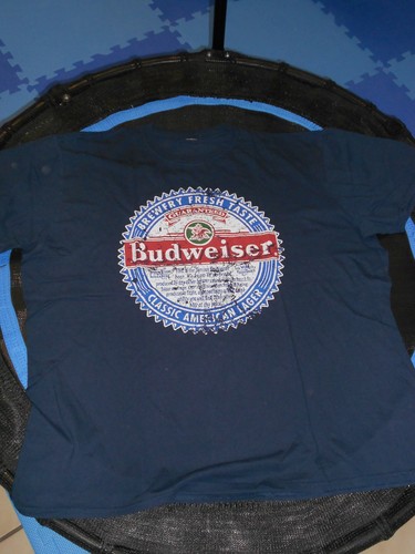 Budweiser herren shirt - t-shirt., xxl