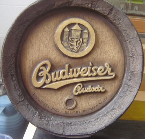 Brauerei werbeschild fassboden - werbeschild,