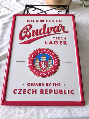 Budweiser bier blechschild - bier,