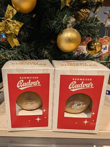 Weihnachtskugeln von budweiser - weihnachtskugeln,