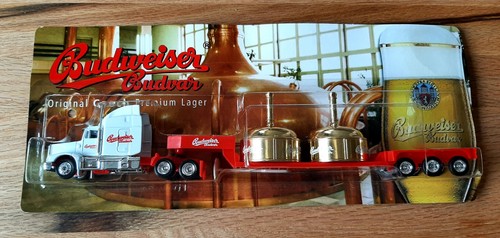 Budweiser budvar tieflader - budweiser,