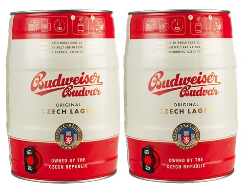 Budweiser budvar bier - bier, 5%